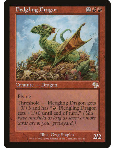 Fledgling Dragon - Foil