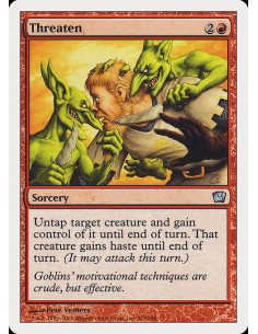 Threaten