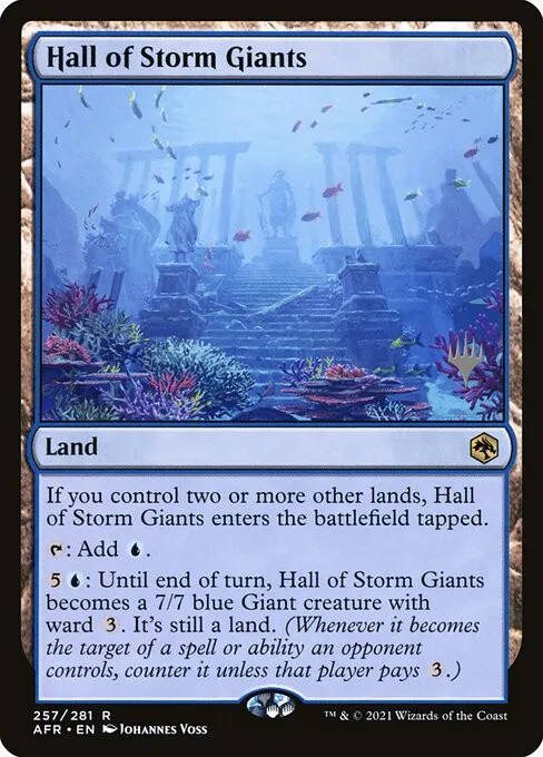 Hall of Storm Giants - Foil
