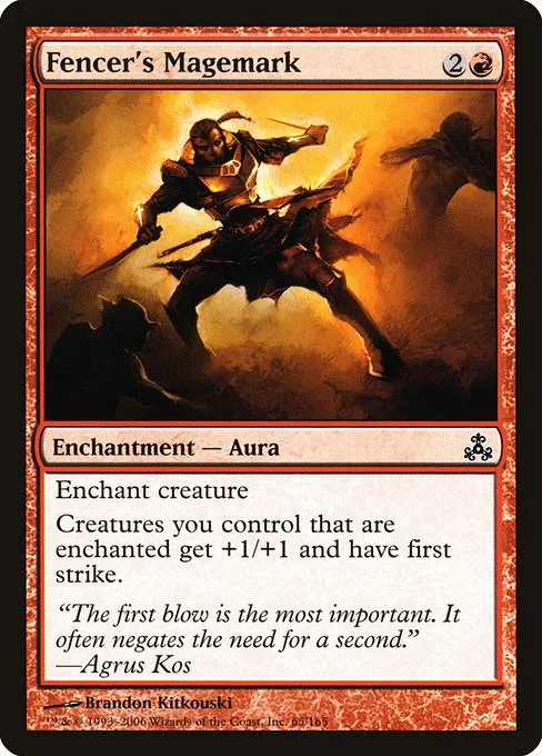 Fencer's Magemark - Foil