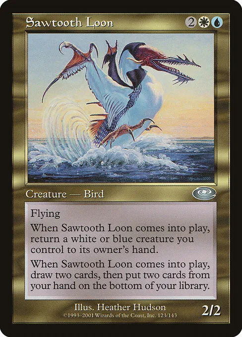 Sawtooth Loon - Foil