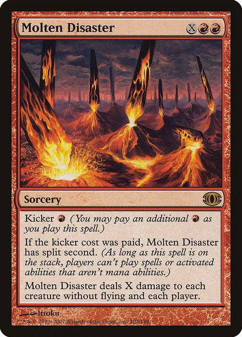 Molten Disaster - Foil