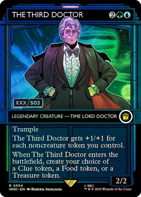 The Third Doctor - Foil