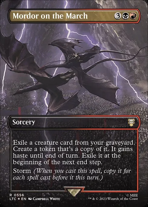 Mordor on the March - Foil