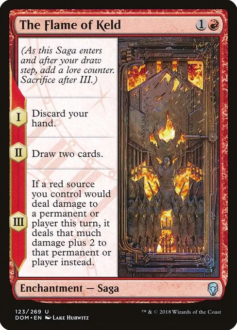 The Flame of Keld - Foil