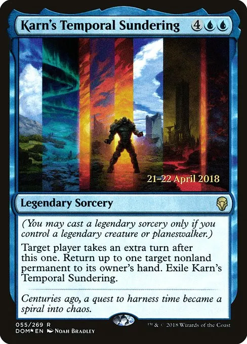 Karn's Temporal Sundering - Foil
