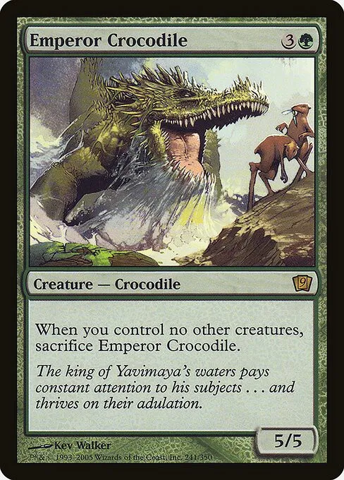 Emperor Crocodile - Foil