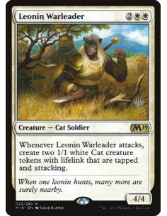 Leonin Warleader