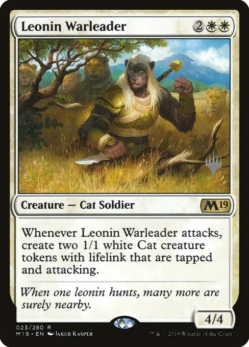 Leonin Warleader - Foil