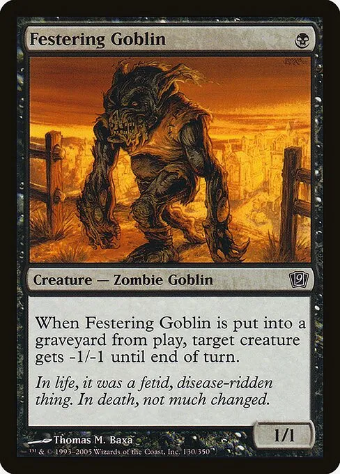 Festering Goblin - Foil