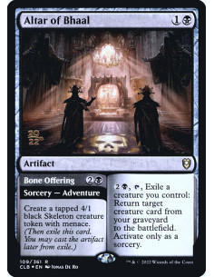 Altar of Bhaal // Bone Offering - Foil