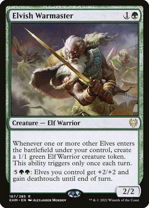 Elvish Warmaster - Foil