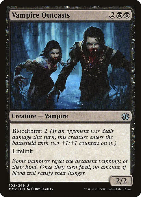 Vampire Outcasts - Foil