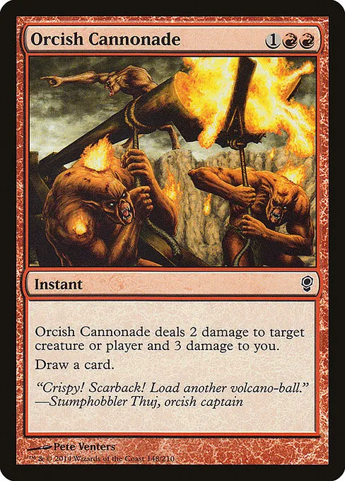 Orcish Cannonade - Foil