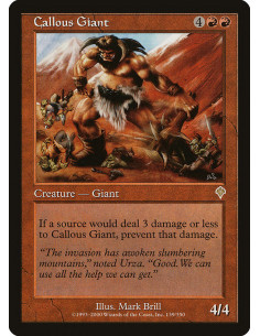 Callous Giant - Foil