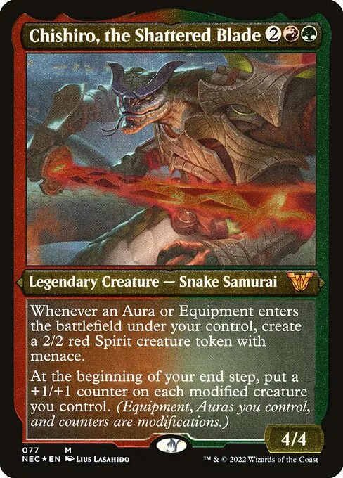 Chishiro, the Shattered Blade - Foil