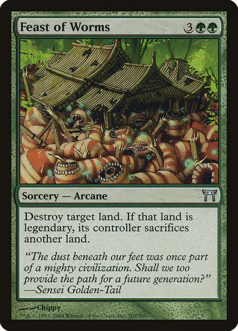 Feast of Worms - Foil