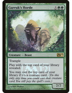 Garruk's Horde - Foil