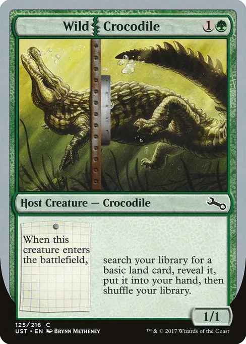 Wild Crocodile - Foil