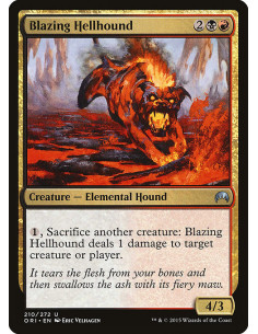 Blazing Hellhound - Foil
