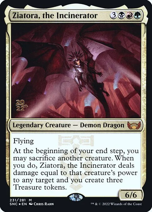 Ziatora, the Incinerator - Foil