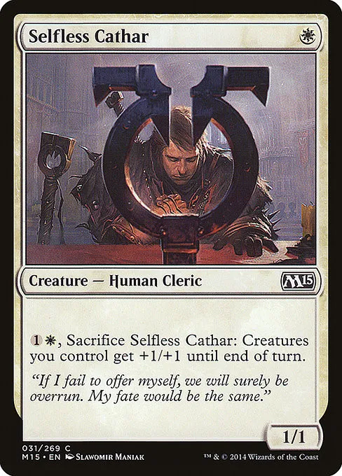 Selfless Cathar - Foil
