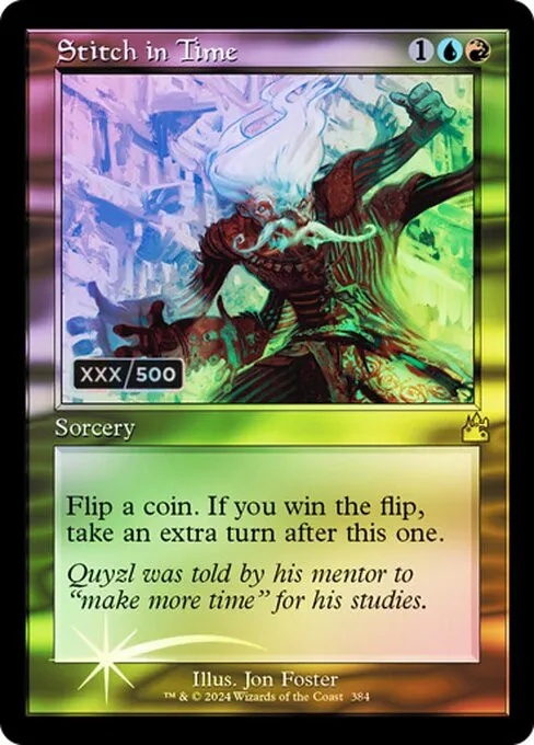 Stitch in Time - Foil