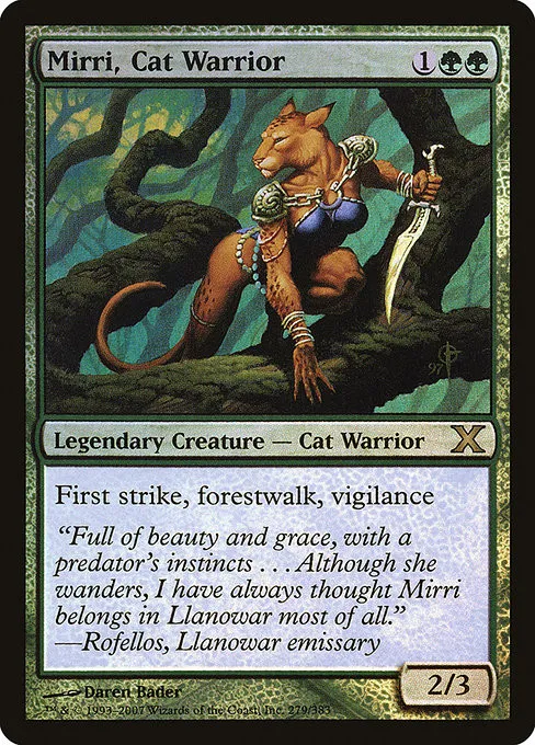 Mirri, Cat Warrior - Foil