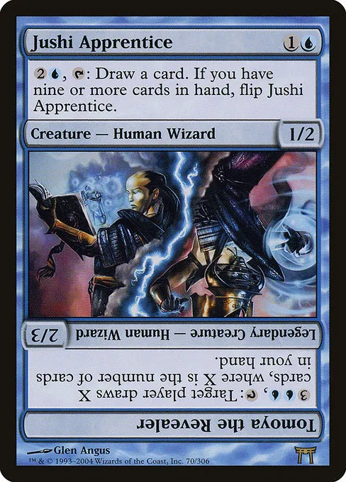 Jushi Apprentice // Tomoya the Revealer - Foil