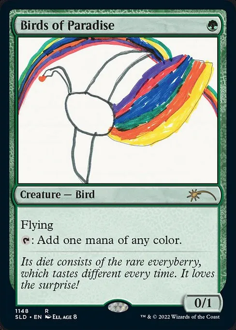 Birds of Paradise - Foil