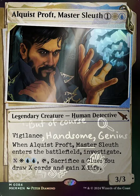 Alquist Proft, Master Sleuth - Foil
