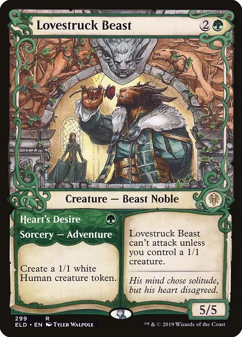 Lovestruck Beast // Heart's Desire - Foil