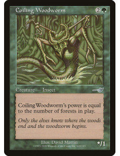 Coiling Woodworm