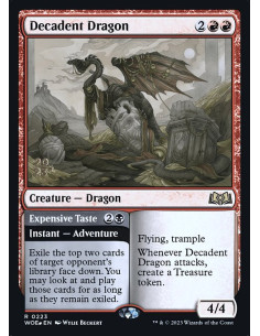 Decadent Dragon // Expensive Taste - Foil