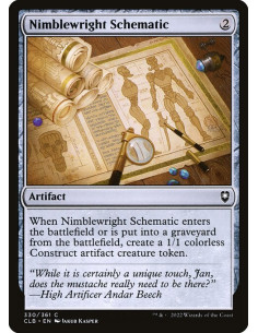 Nimblewright Schematic - Foil