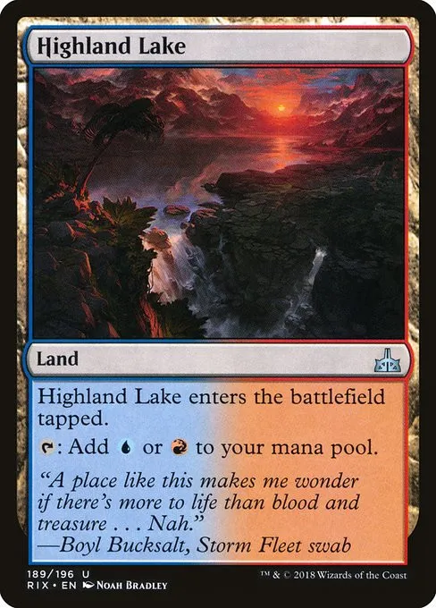 Highland Lake - Foil