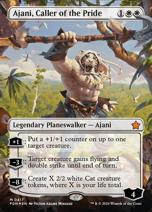 Ajani, Caller of the Pride - Foil
