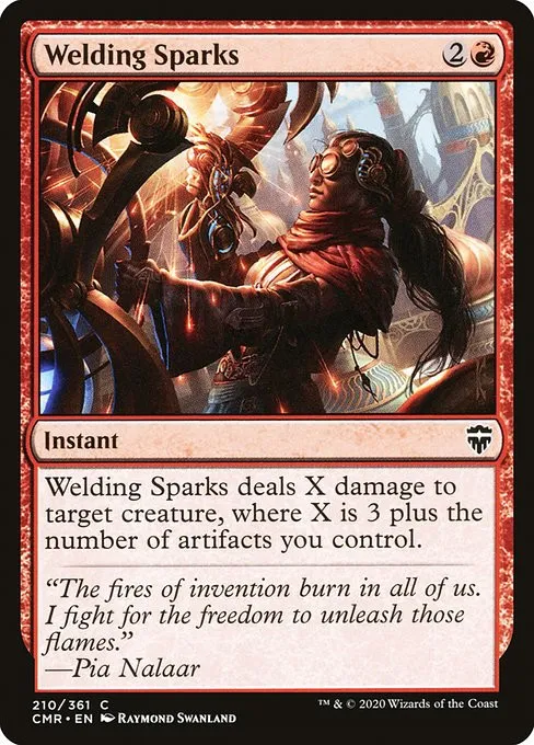 Welding Sparks - Foil