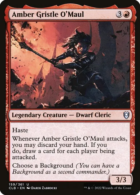 Amber Gristle O'Maul - Foil