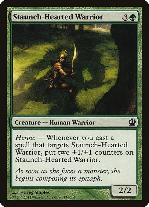 Staunch-Hearted Warrior - Foil