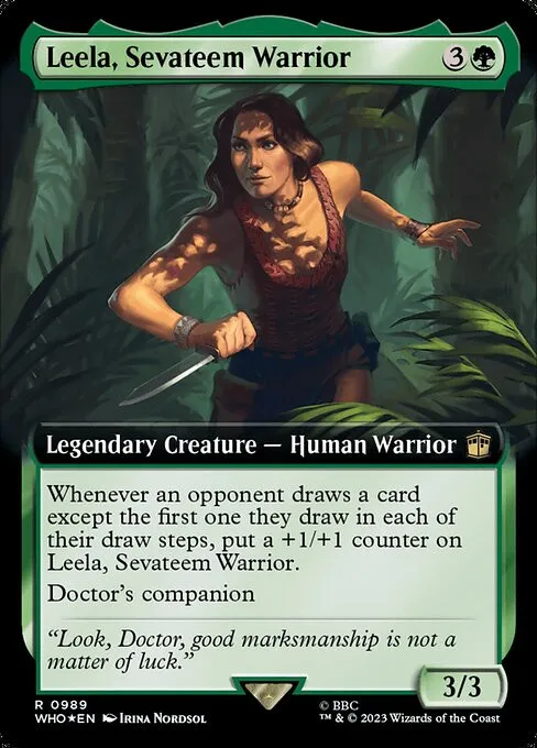 Leela, Sevateem Warrior - Foil