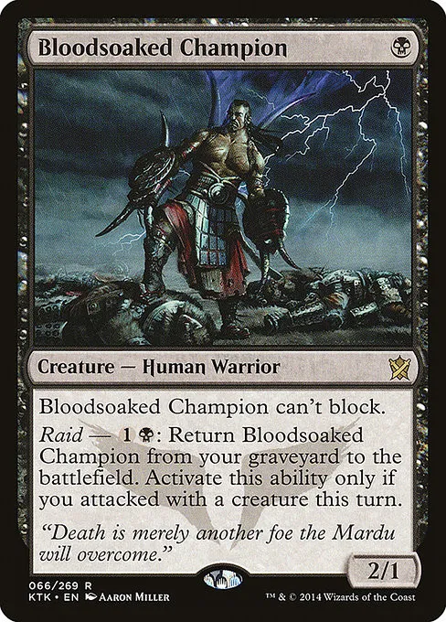 Bloodsoaked Champion - Foil