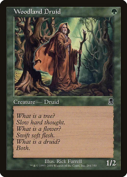 Woodland Druid - Foil