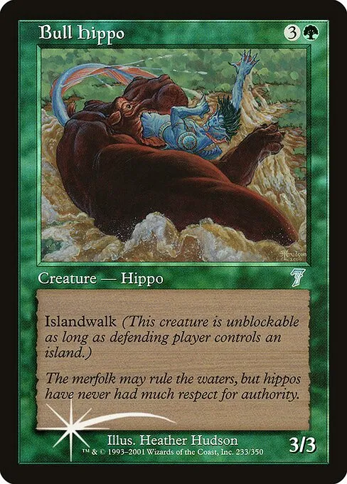 Bull Hippo - Foil