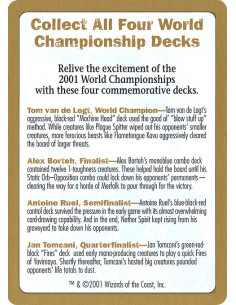2001 World Championships Ad
