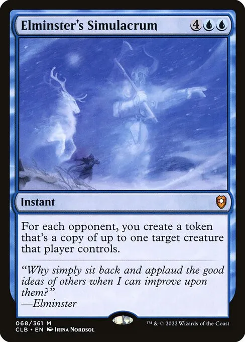 Elminster's Simulacrum - Foil