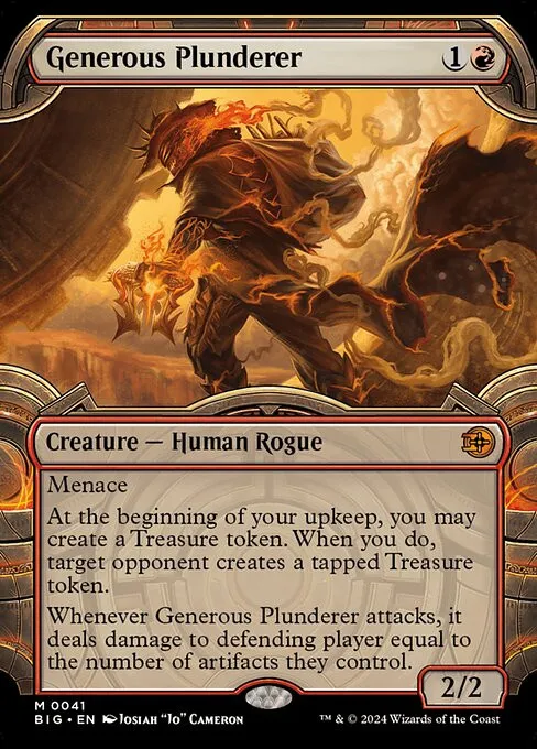 Generous Plunderer - Foil