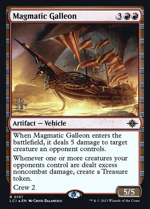 Magmatic Galleon - Foil