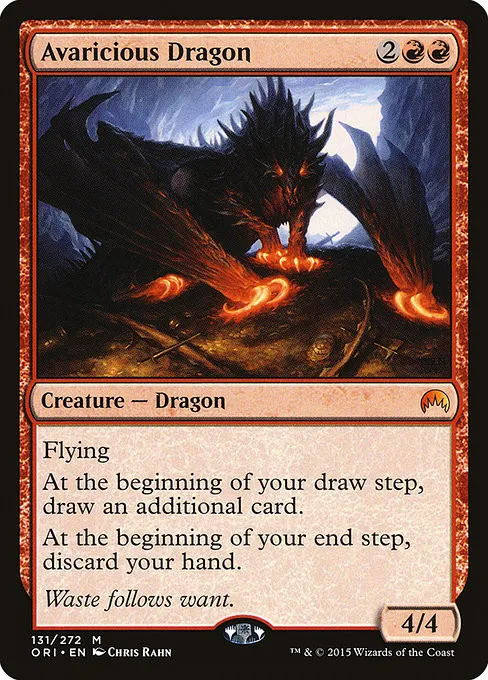 Avaricious Dragon - Foil