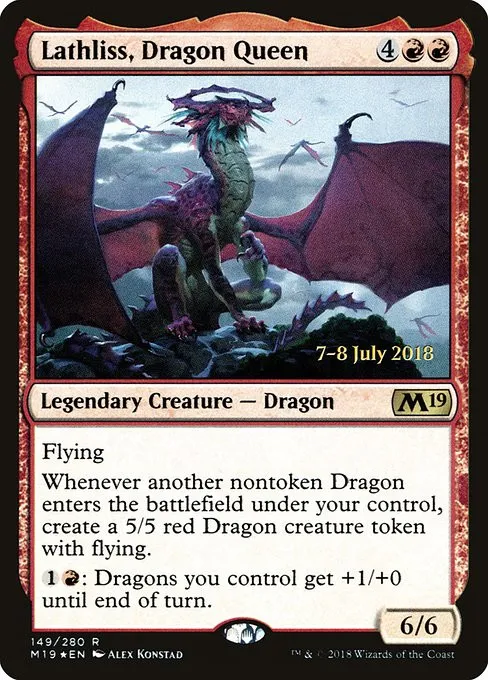 Lathliss, Dragon Queen - Foil